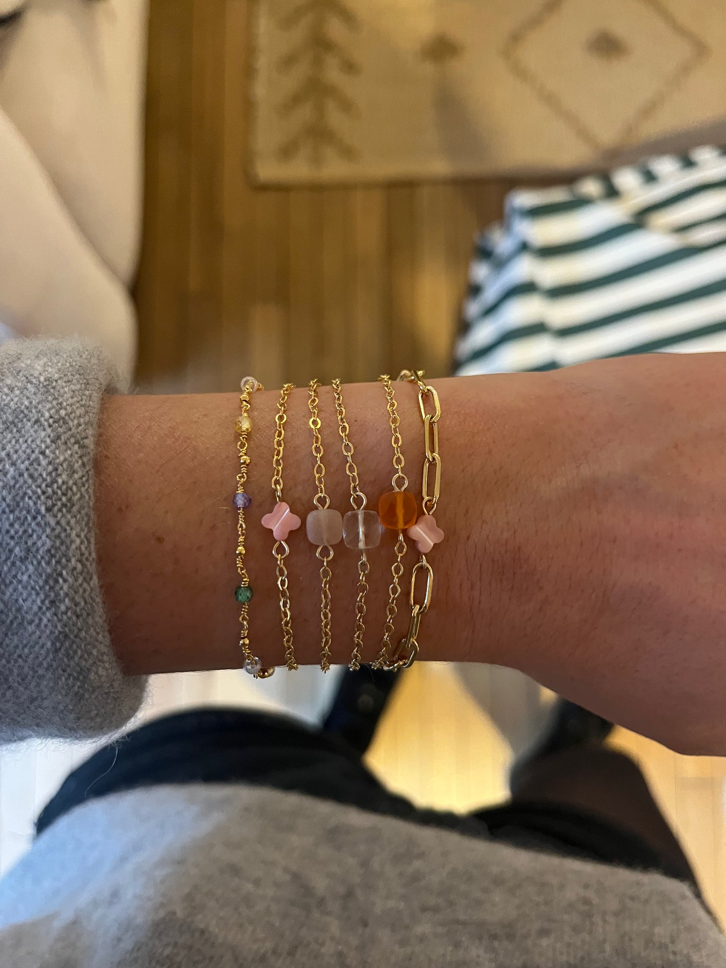 Vente privée - Bracelet trèfle