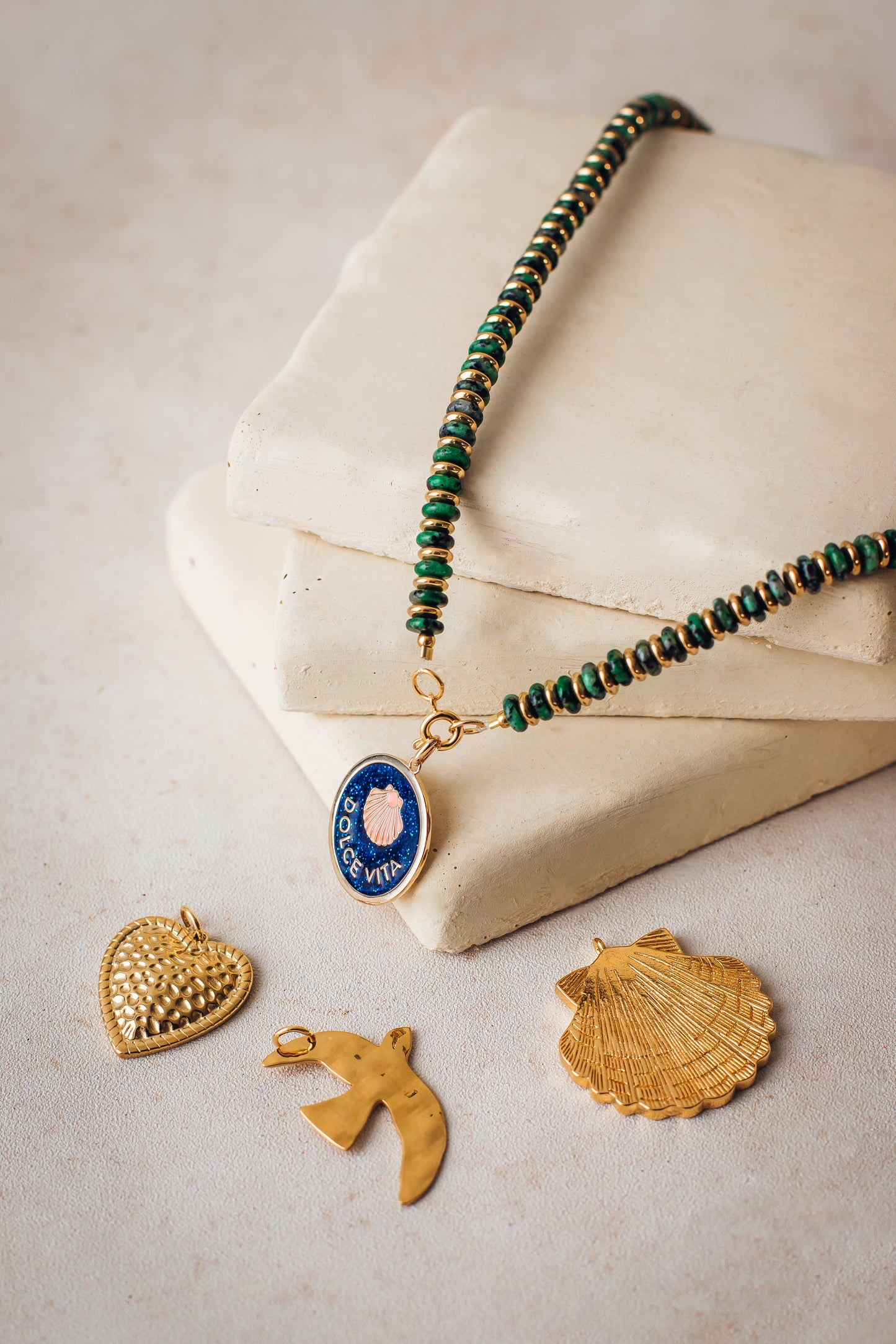 Collier Ulysse avec médaillon