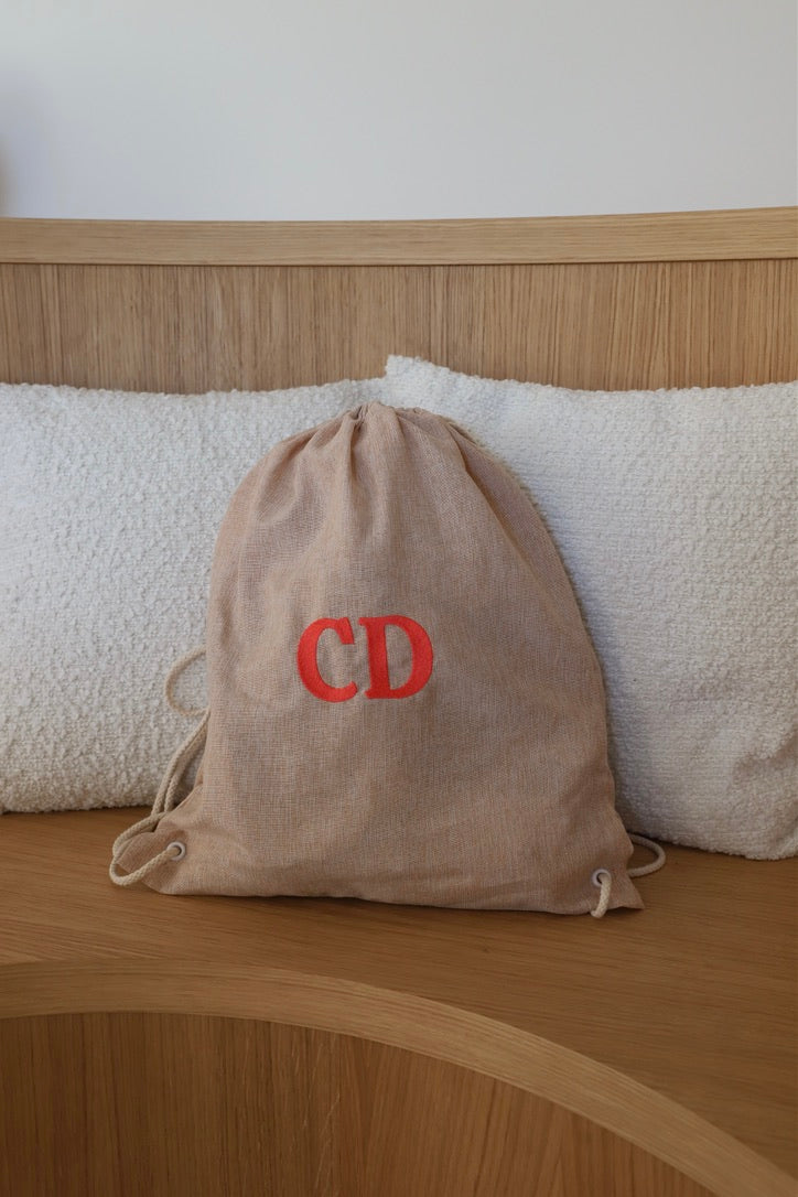 Sac à dos brodé