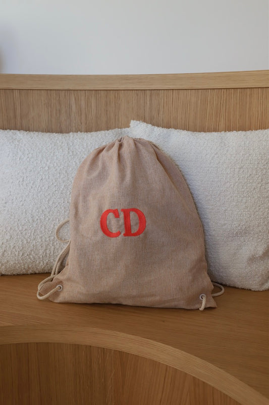 Sac à dos brodé