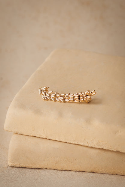 Bijou d'oreille lavande