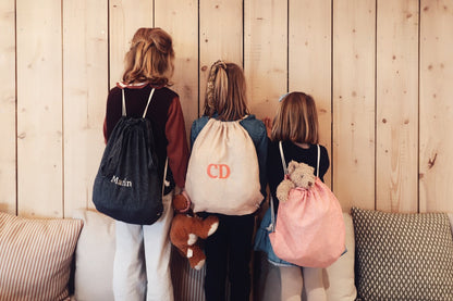 Sac à dos brodé