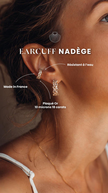 Boucles Bérénice + Earcuff Nadège