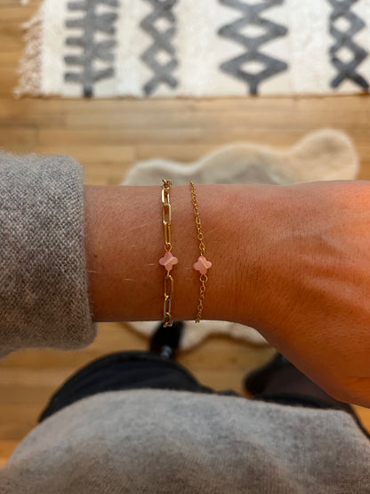 Vente privée - Bracelet trèfle