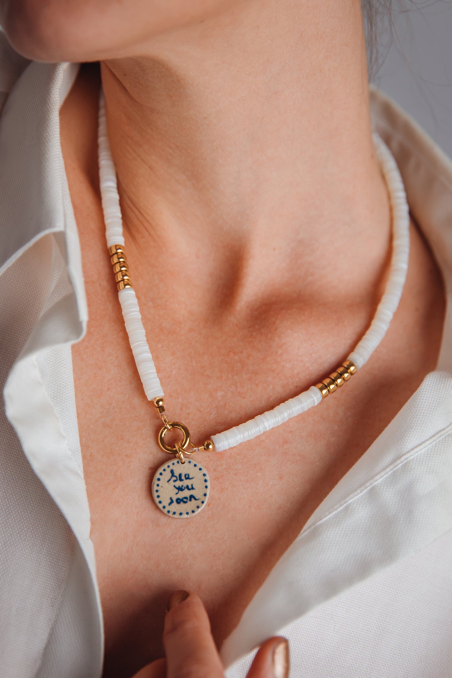 Fils en pierres naturelles - À associer à vos médaillons