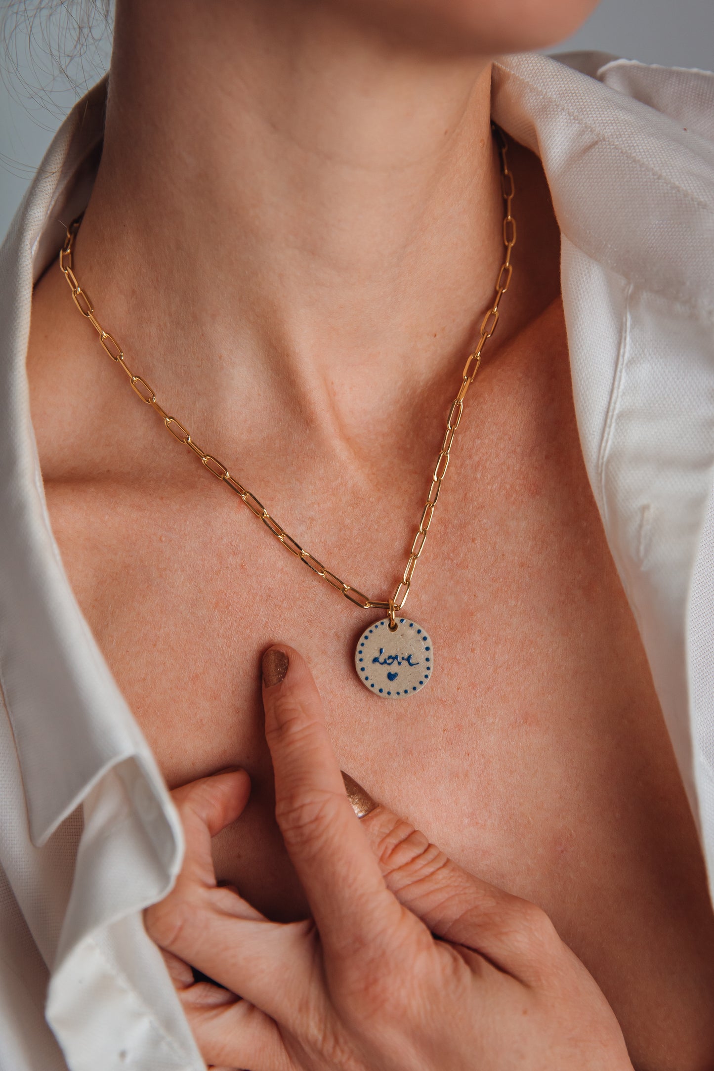 Pack : collier & médaillon