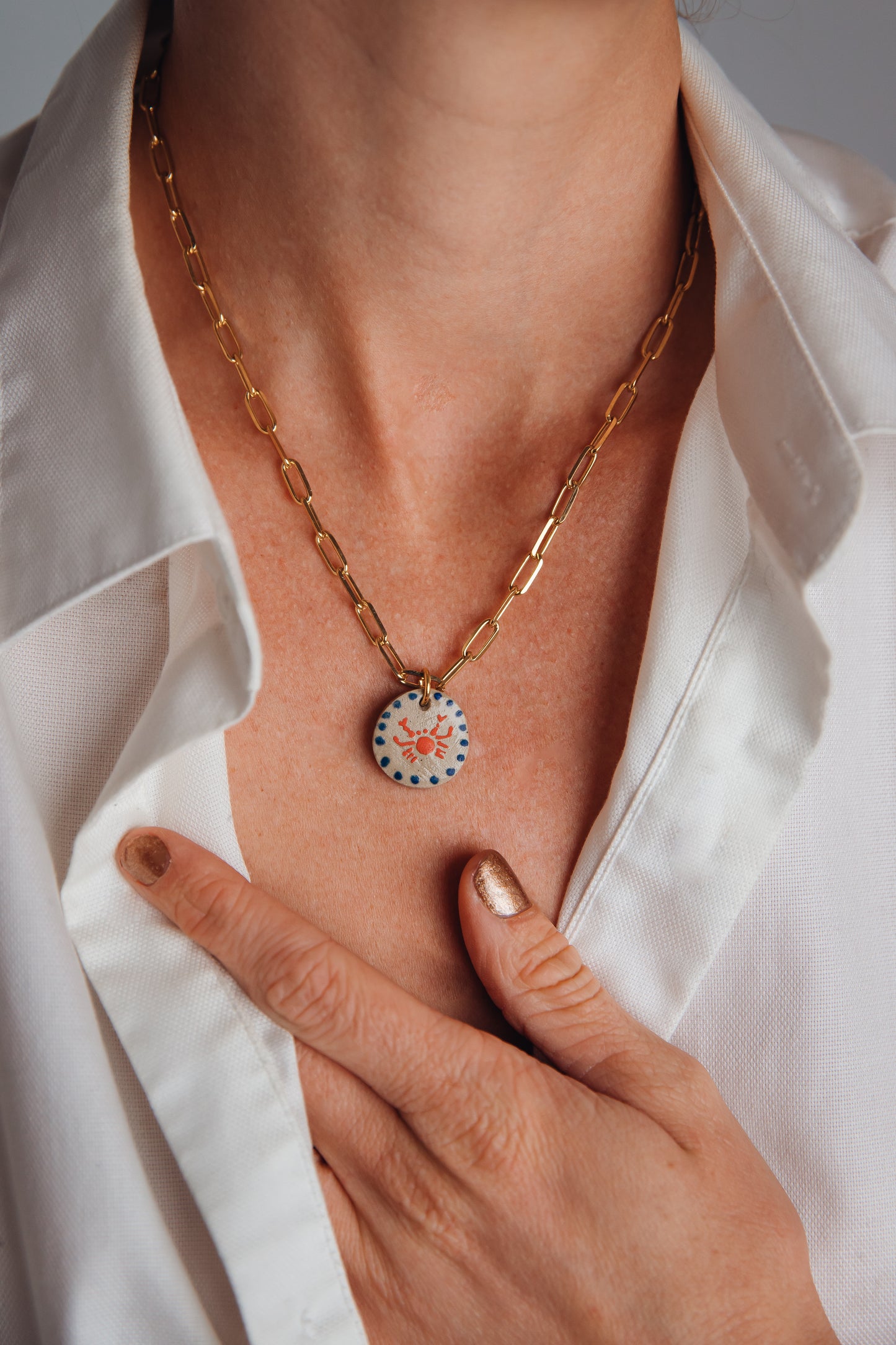 Pack : collier & médaillon