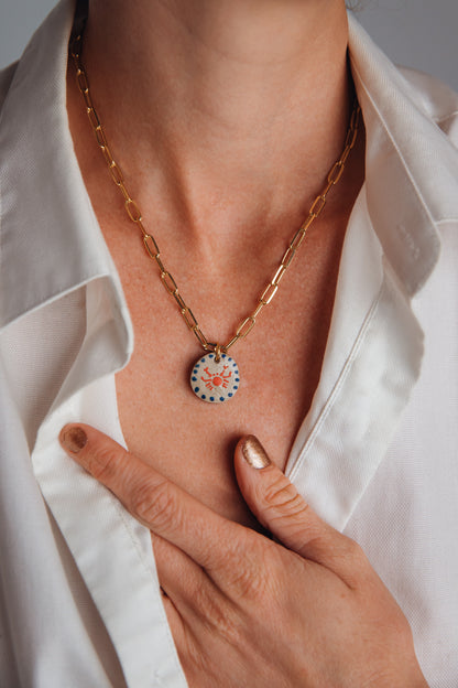 Pack : collier & médaillon