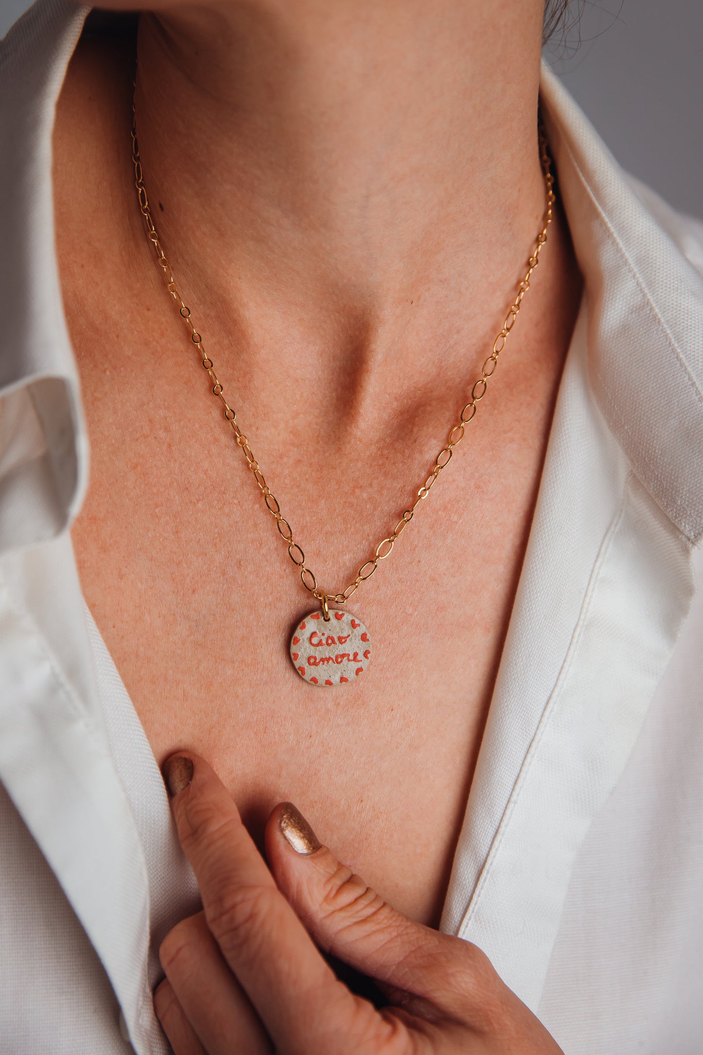 Pack : collier & médaillon