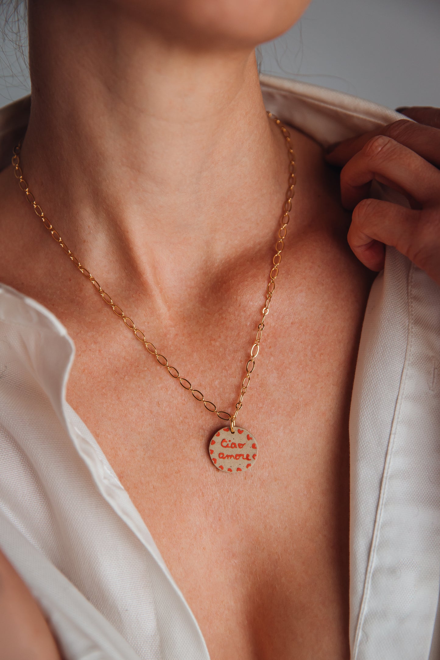 Pack : collier & médaillon