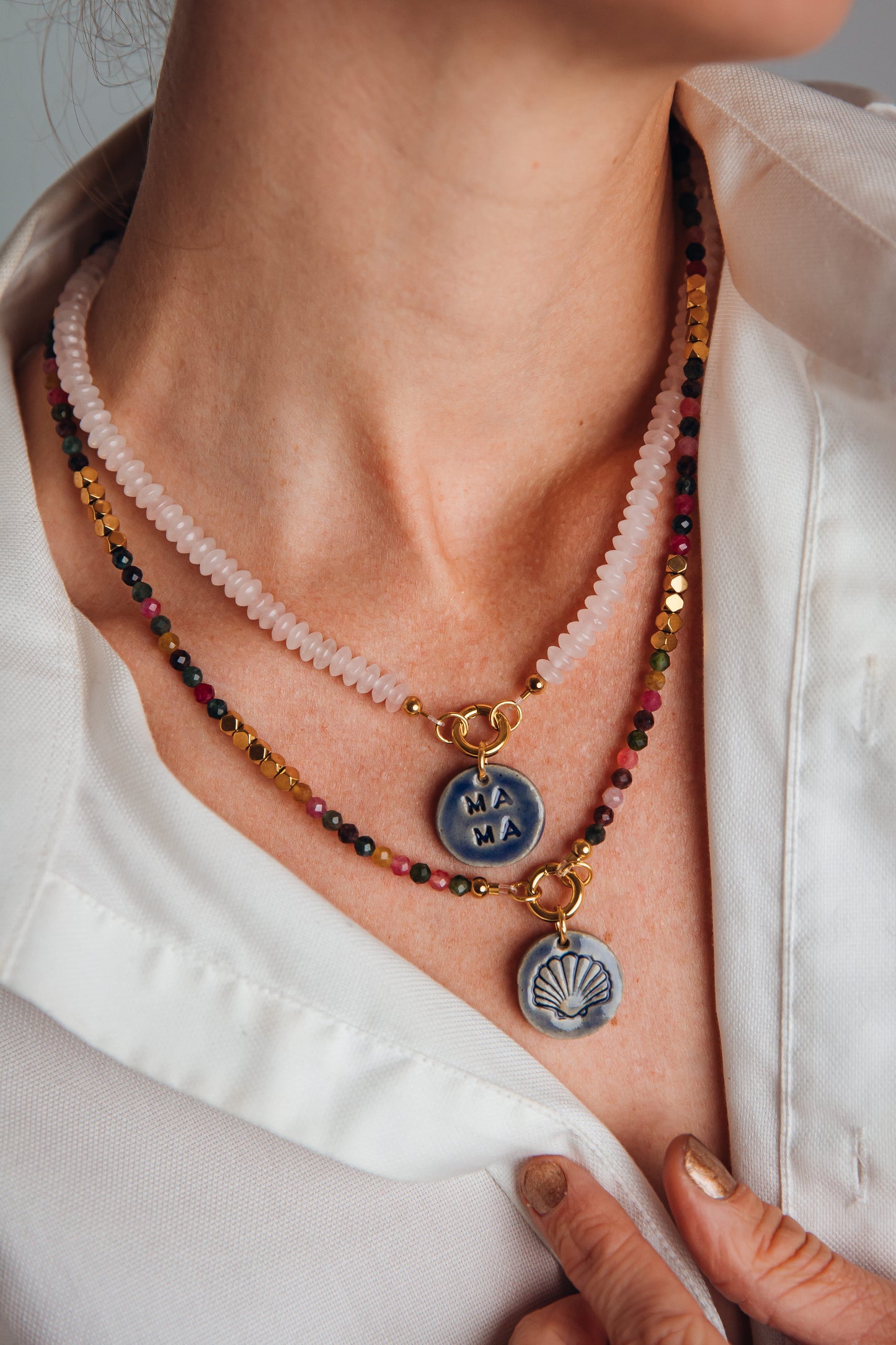 Médaillon céramique