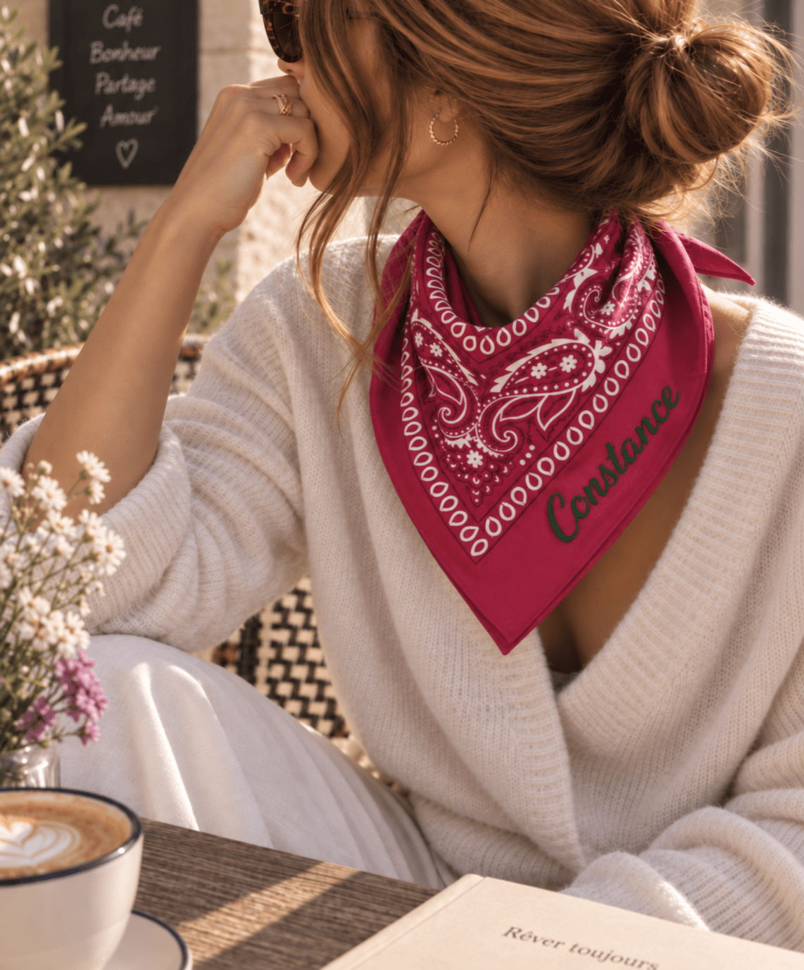 Bandana brodé personnalisable - LPC