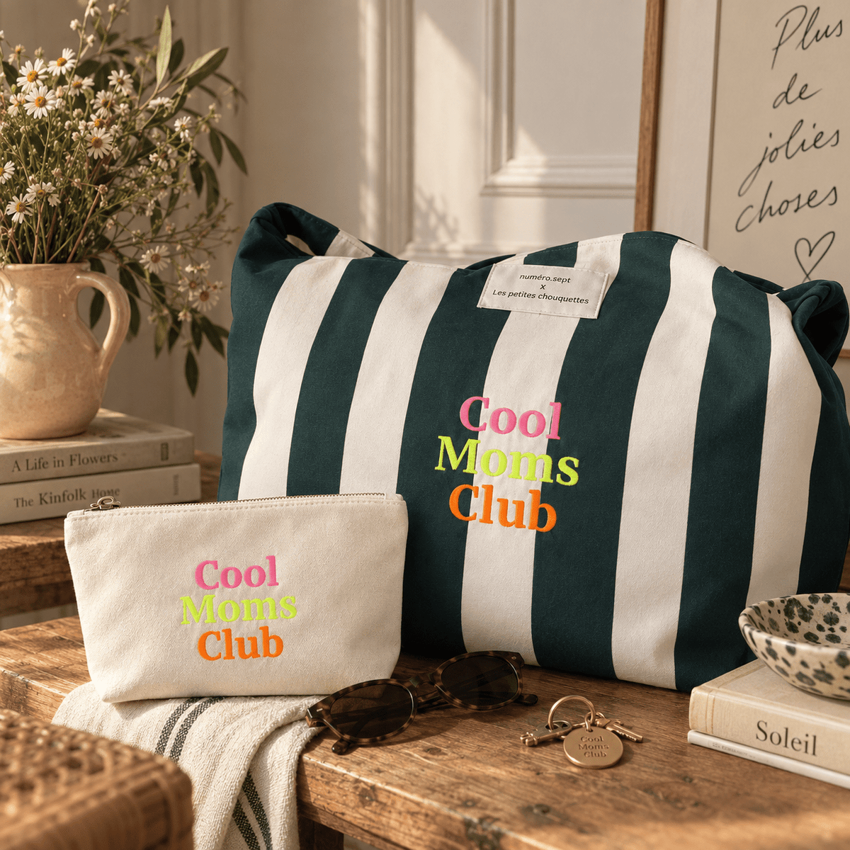 Cool Moms Club - Le pack cabas & trousse - LPC