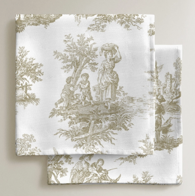 Serviettes IBIZA brodées