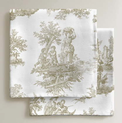 Serviettes IBIZA brodées