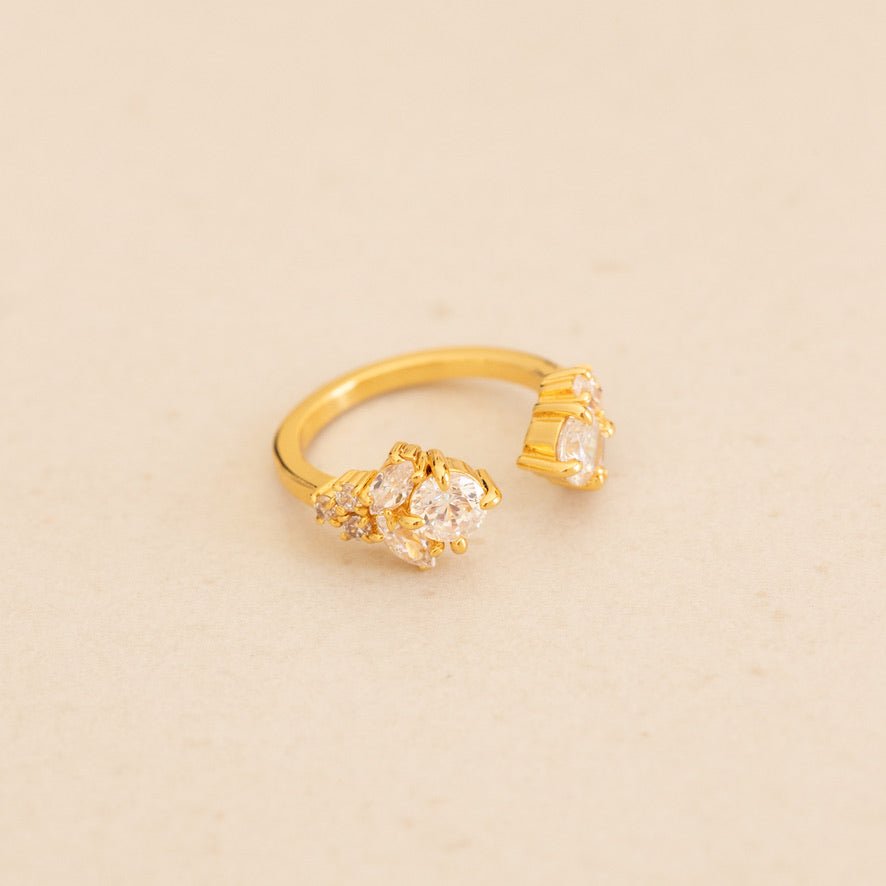 Bague ouverte Félix en Gold-filled