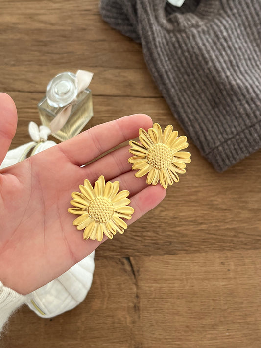 Proto boucles clip - Tournesol