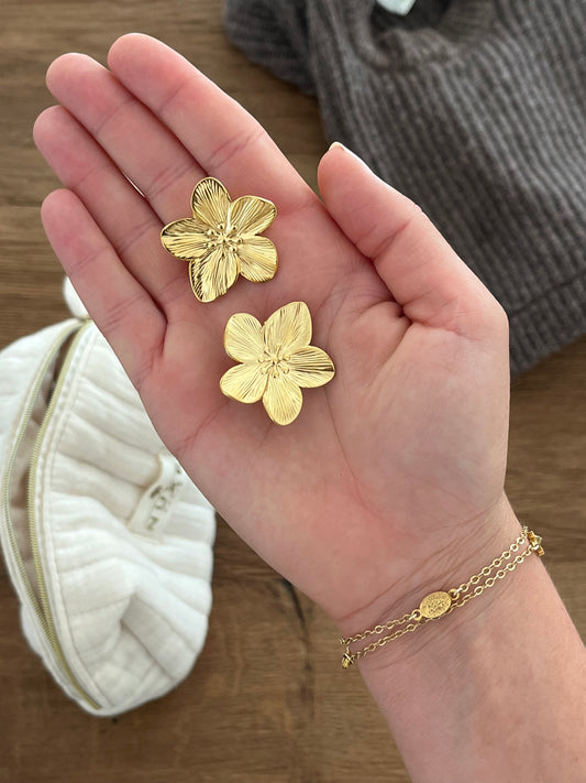 Proto boucles clip - Fleur