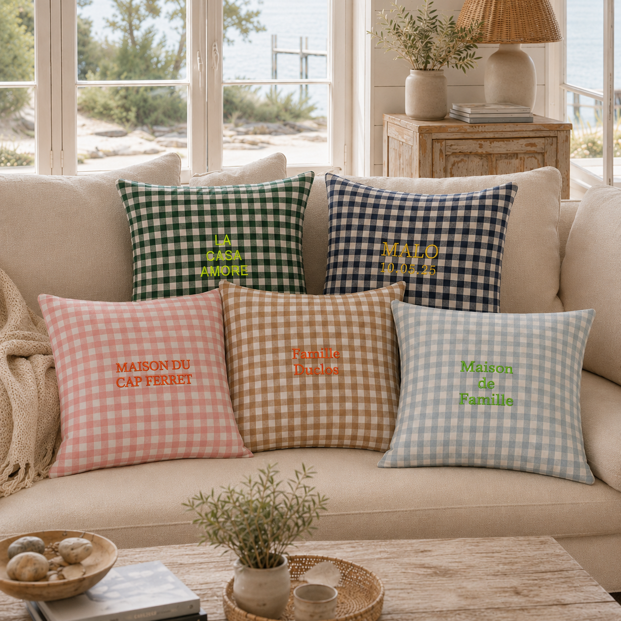 Coussin personnalisé