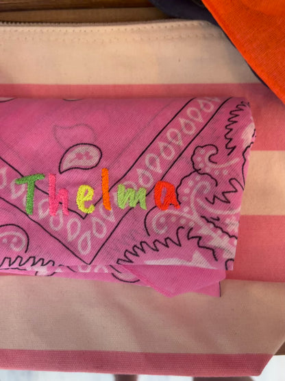 Bandana brodé personnalisé