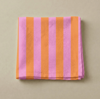 Serviettes IBIZA brodées personnalisables - Lot de 6