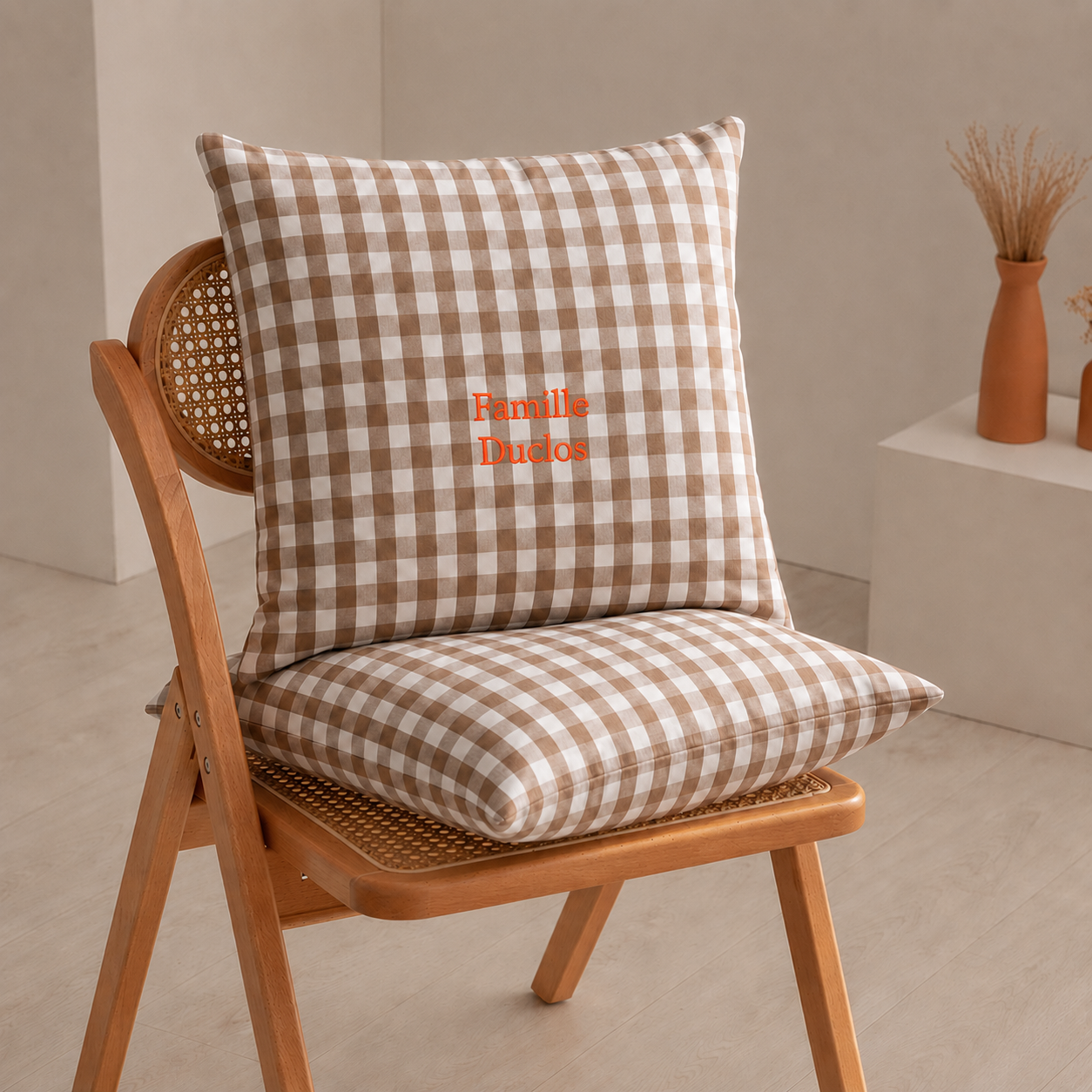Coussin personnalisé